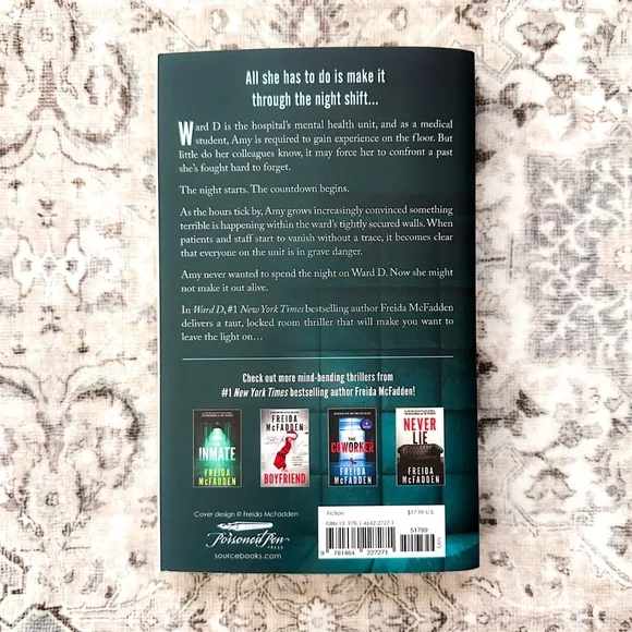 Ward D Paperback Book by Freida McFadden - Picture 2 of 2